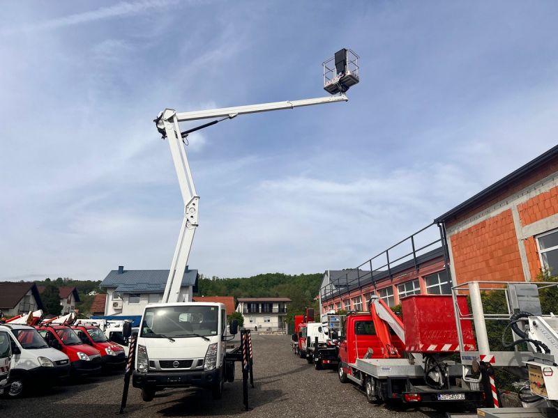 Bucket trucks CTE 20.2 on NISSAN NT400 Cabstar, 35.12 vehicle Price