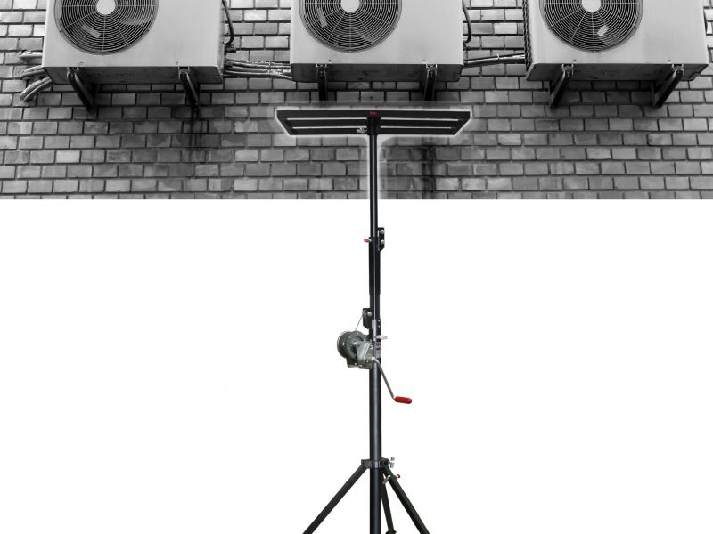 GUIL ELC-710 Crane for Mounting Awnings, Pergolas, Air Conditioners, Duct Air Conditioners, Knauf and Beams Price