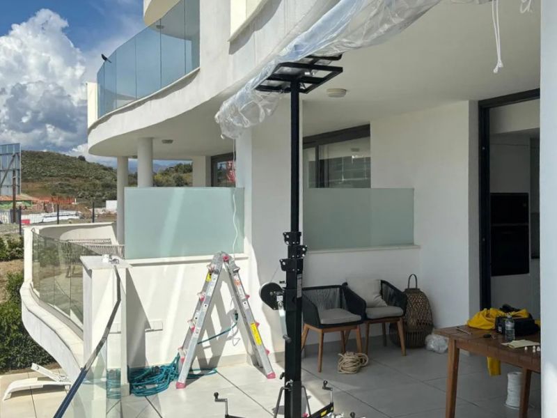 GUIL ELC-730/R Crane for Mounting Awnings, Pergolas, Air Conditioners, Duct Air Conditioners, Knauf and Beams Price