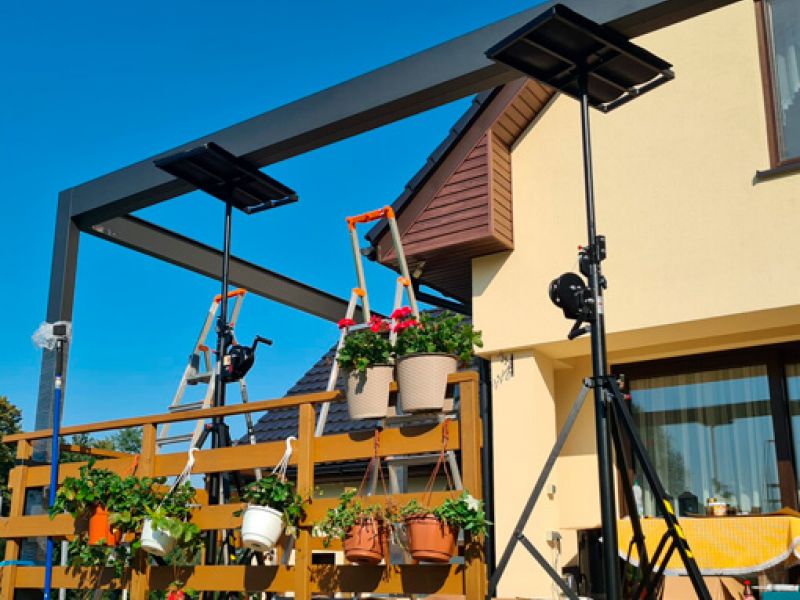 GUIL ELC-730/R Crane for Mounting Awnings, Pergolas, Air Conditioners, Duct Air Conditioners, Knauf and Beams Price