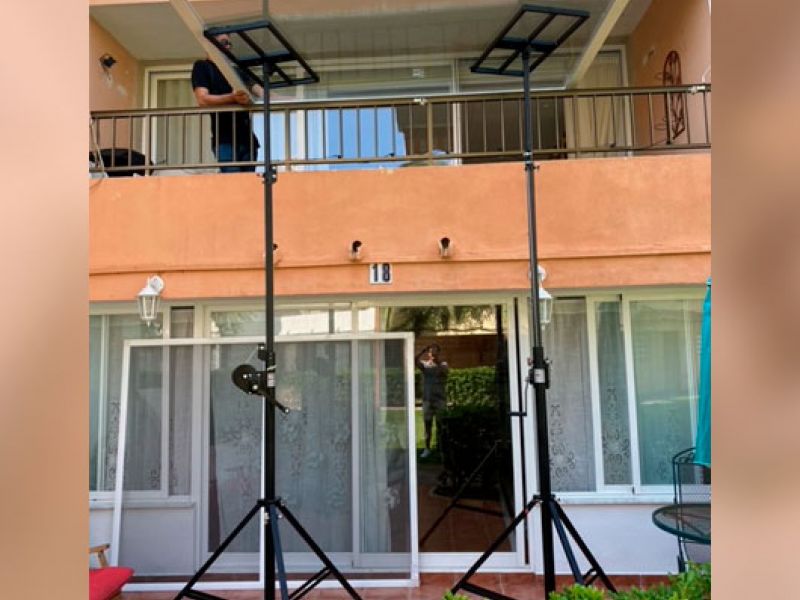 GUIL ELC-730/R Crane for Mounting Awnings, Pergolas, Air Conditioners, Duct Air Conditioners, Knauf and Beams Price