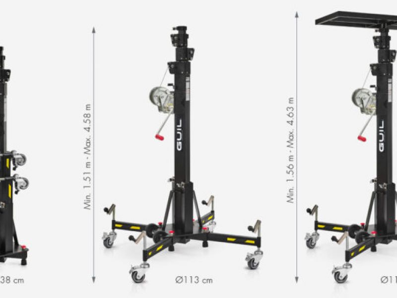 GUIL ELC-730/R Crane for Mounting Awnings, Pergolas, Air Conditioners, Duct Air Conditioners, Knauf and Beams Price
