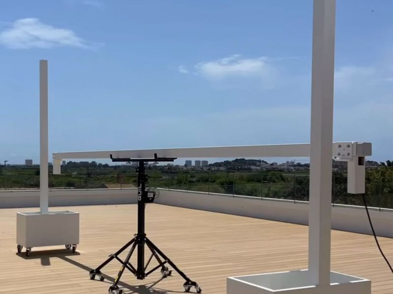 GUIL ELC-720I Crane for Installation of Awnings, Pergolas, Air Conditioners, Duct Air Conditioners, Knauf and Beams Price