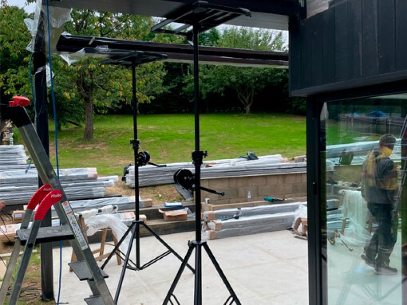 GUIL ELC-720I Crane for Installation of Awnings, Pergolas, Air Conditioners, Duct Air Conditioners, Knauf and Beams Price