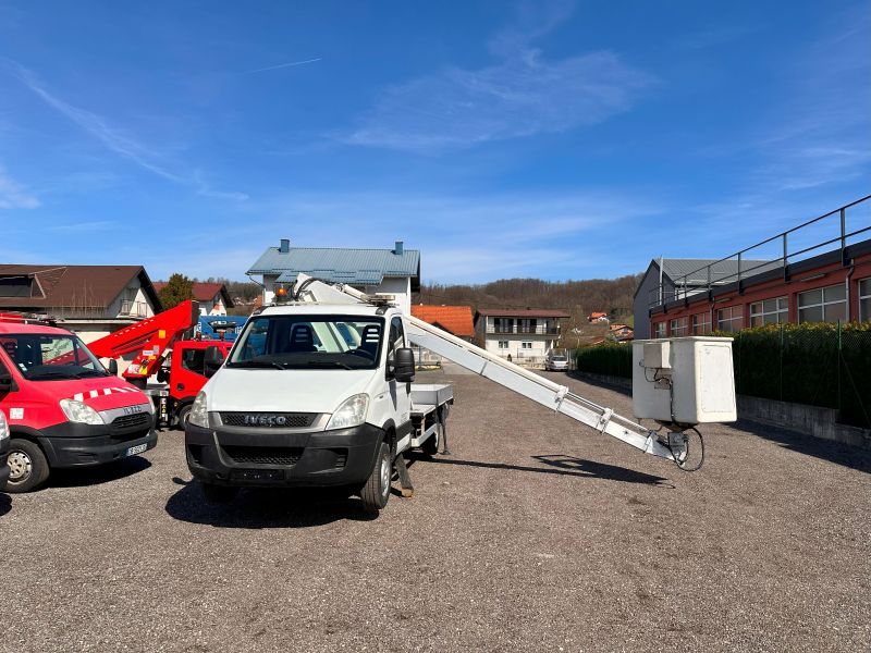 Auto košara Multitel 160 ALU DS na vozilu Iveco - Prodaja, Cijena