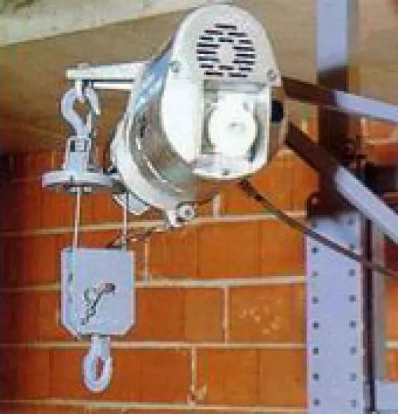 Konzolna motor na ruci gore koloturnik