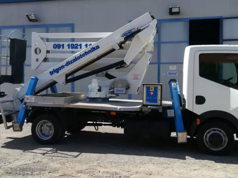 Hidraulična teleskopska košara CTE na vozilu Nissan Cabstar TL 35.11 (max. 19,80 m) - Prodaja, Najam, Cijena