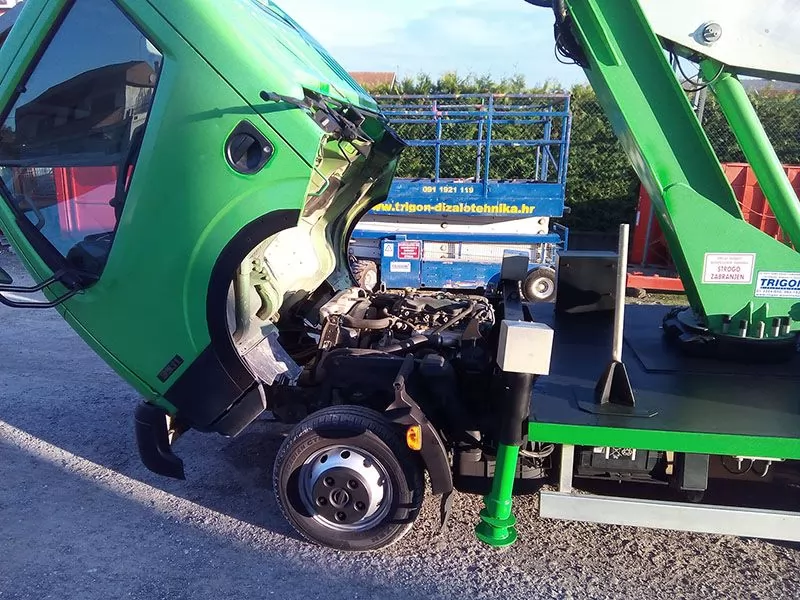 Autokošara Multitel na vozilu Nissan Cabstar (max. 16,10 m) - Prodaja, Najam, Cijena