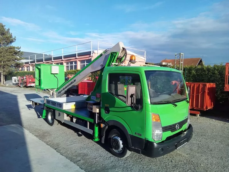 Autokošara Multitel na vozilu Nissan Cabstar (max. 16,10 m) - Prodaja, Najam, Cijena
