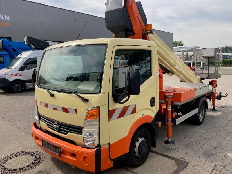Autokošara Ruthmann TB 270, 27m, na Nissanu 130KS, B-kat., ODLIČNA SAMO 4300 rh - Prodaja, Najam, Cijena