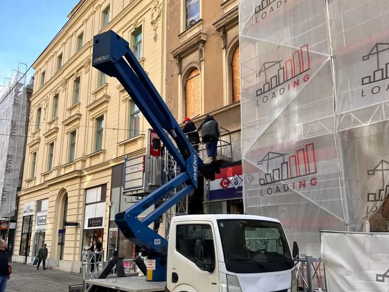 Auto košara SOCAGE 20 m, na vozilu RENAULT ( B kategorija ) - Prodaja, Najam, Cijena