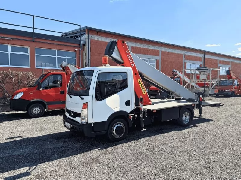 Palfinger P 260 B teleskopska auto košara , na vozilu NISSAN ( B kategorija)  - Prodaja, Najam, Cijena