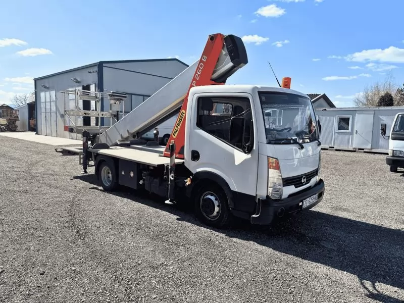 Palfinger P 260 B teleskopska auto košara , na vozilu NISSAN ( B kategorija)  - Prodaja, Najam, Cijena