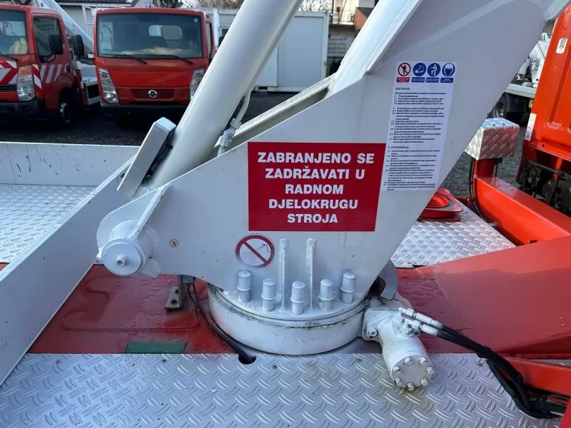 Auto Košara 16,30 m Multitel na vozilu NISSAN, B kategorija - Prodaja, Najam, Cijena