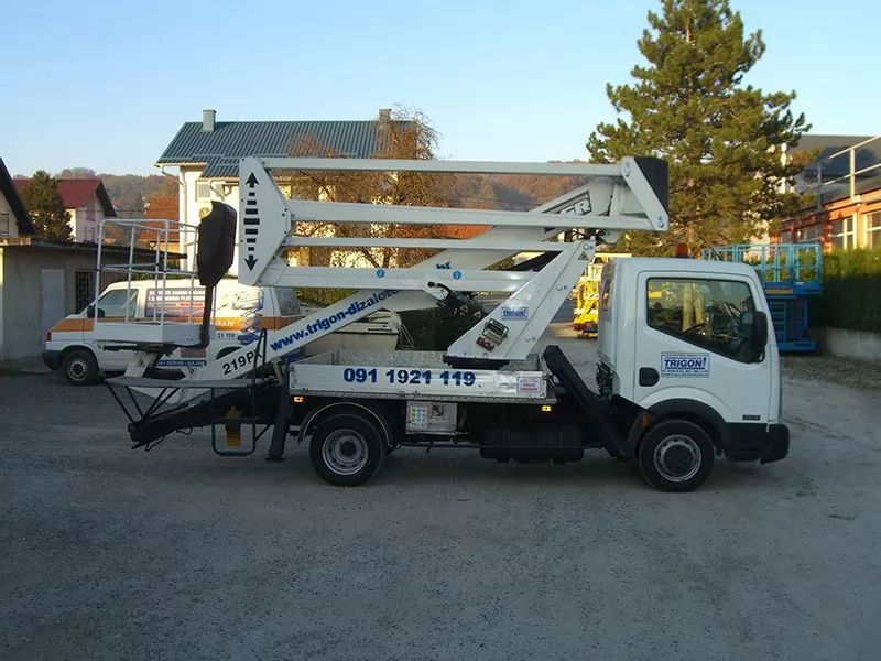Hidraulična teleskopska košara GSR na vozilu Nissan Cabstar TL 35.13 - Prodaja, Najam, Cijena